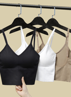 美背内衣网红爆款卡卡u型外穿内搭打底文胸抹胸一体式吊带背心女