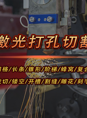 聚酰亚胺薄膜垫片激光切割机黑色覆盖膜打微小孔加工异形裁切精度