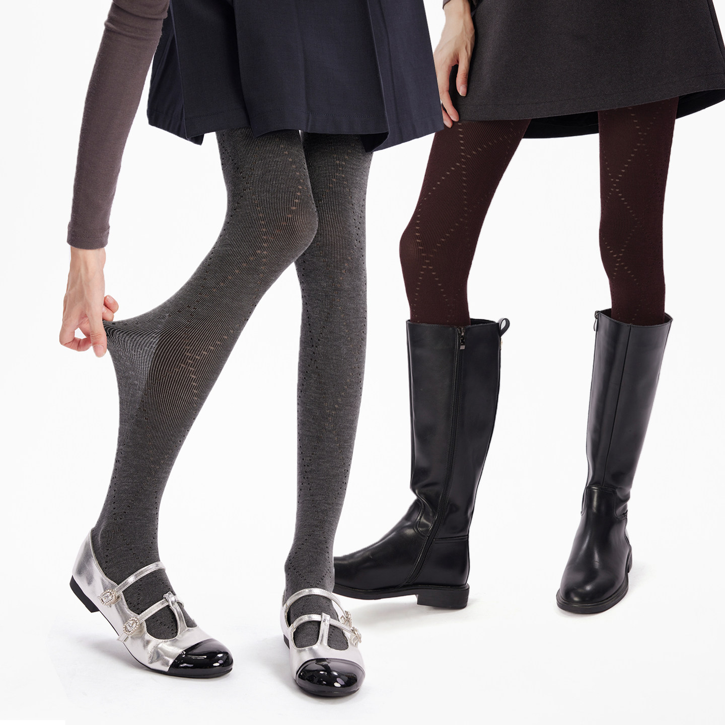 miu系灰色菱格连裤袜春秋镂空莫代尔发热裤冬季保暖显瘦打底裤袜,女士内衣/男士内衣/家居服,连裤袜/打底袜,淘宝优惠券,粉丝福利购,淘宝优惠卷