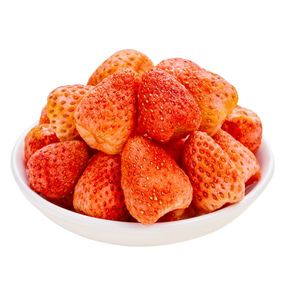 整颗新鲜草莓冻干脆丁500g水果