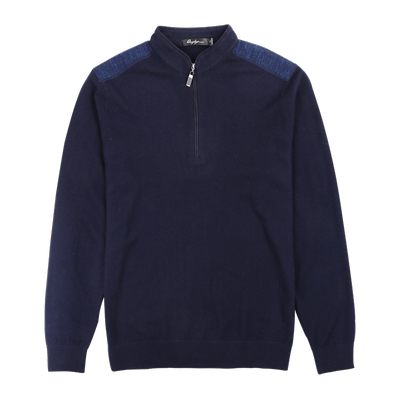 春秋青年时尚半高领拉链打底衫