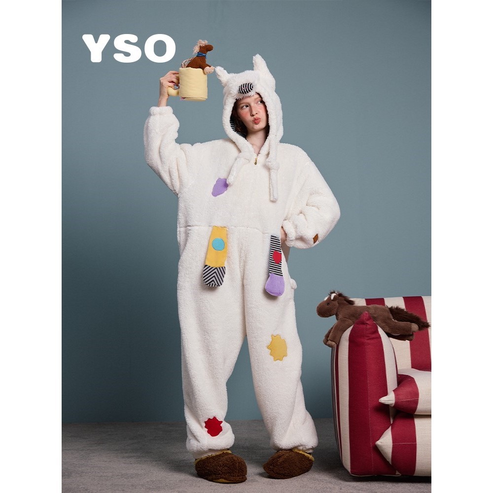 yso【小马系列】睡衣女秋冬加厚