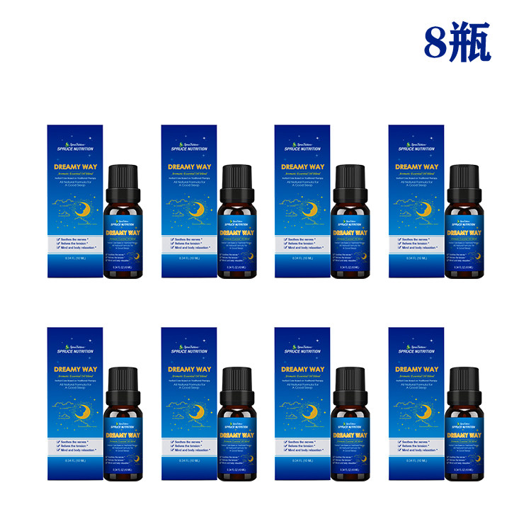 美国spruce 云杉新一代睡眠大师精油10ml*8瓶 电视同款