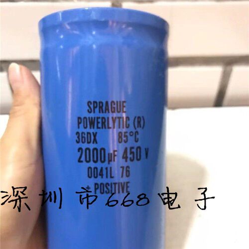 SPRAGUE450V2000uF电解电容