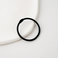 Черное 45 -миллиметровое кольцо One F271