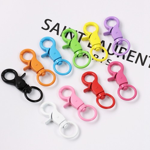 彩色钥匙扣卡扣韩版饰品车钥匙