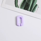 Европейский и американский стиль CCB Пластическая цепочка Long Women, темперамент интернет -знаменитости личность