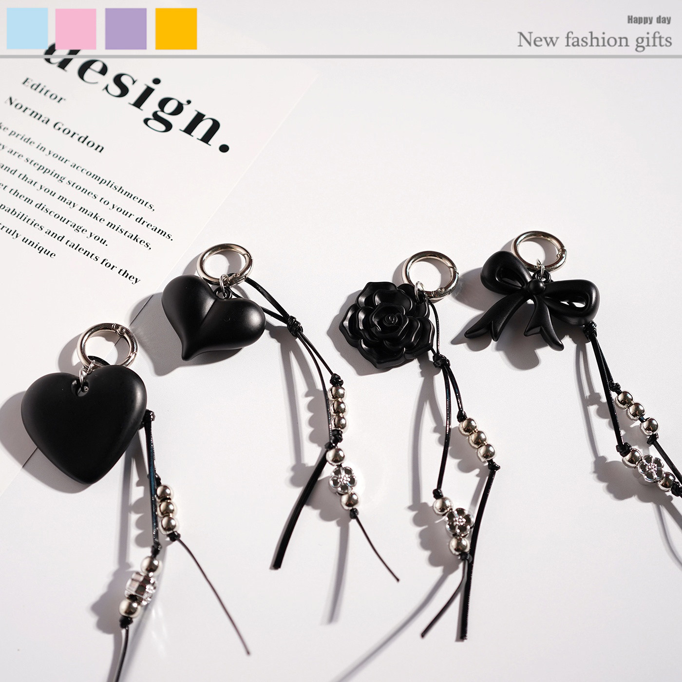 新款可爱卡通玫瑰花爱心钥匙扣挂件包包挂饰小礼品汽车书包小红书,服饰配件/皮带/帽子/围巾,钥匙扣,淘宝优惠券,粉丝福利购,淘宝优惠卷