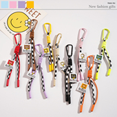 DIY DIY国潮马卡龙系风水壶吨吨桶胸牌箱包拉链挂绳手机潮玩