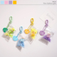 包包挂饰情侣 可爱卡通糖果钥匙扣挂件创意个性 DIY DIY新款