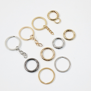 金属环圆扣圆环扣环扣圈圆圈扣钥匙圈开口环包包环扣包包配件diy