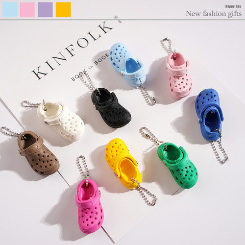 新款洞洞鞋迷你装饰扣小鞋子