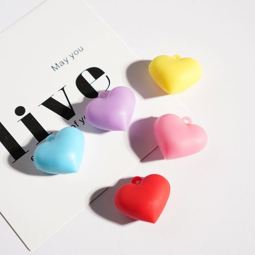 韩版硅胶桃心吊坠钥匙扣饰品韩版