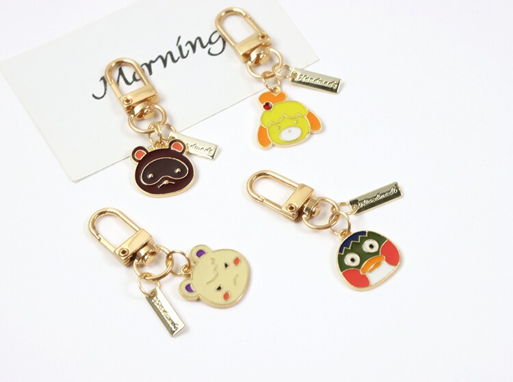 2020INS 고양이 곰 병아리 큰 키 체인 스시 오믈렛 크레이프 가방 AIRPODS 펜던트