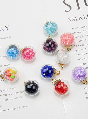 diy手工材料饰品手工串珠DIY丝带材料包配件水钻锆石灯泡新鲜出炉