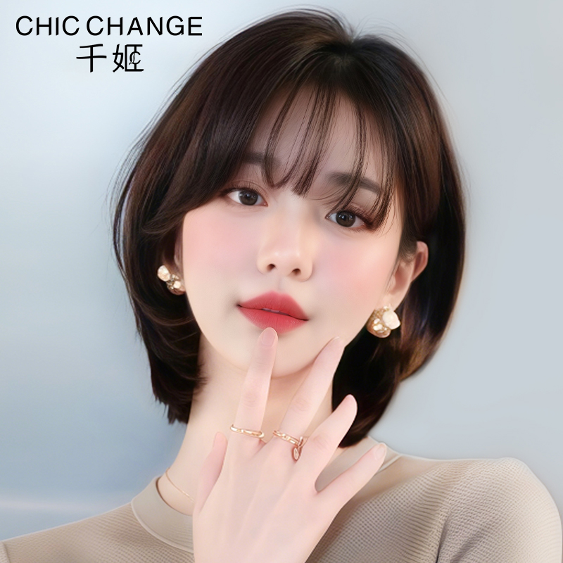 假发女真全头套式造型自然