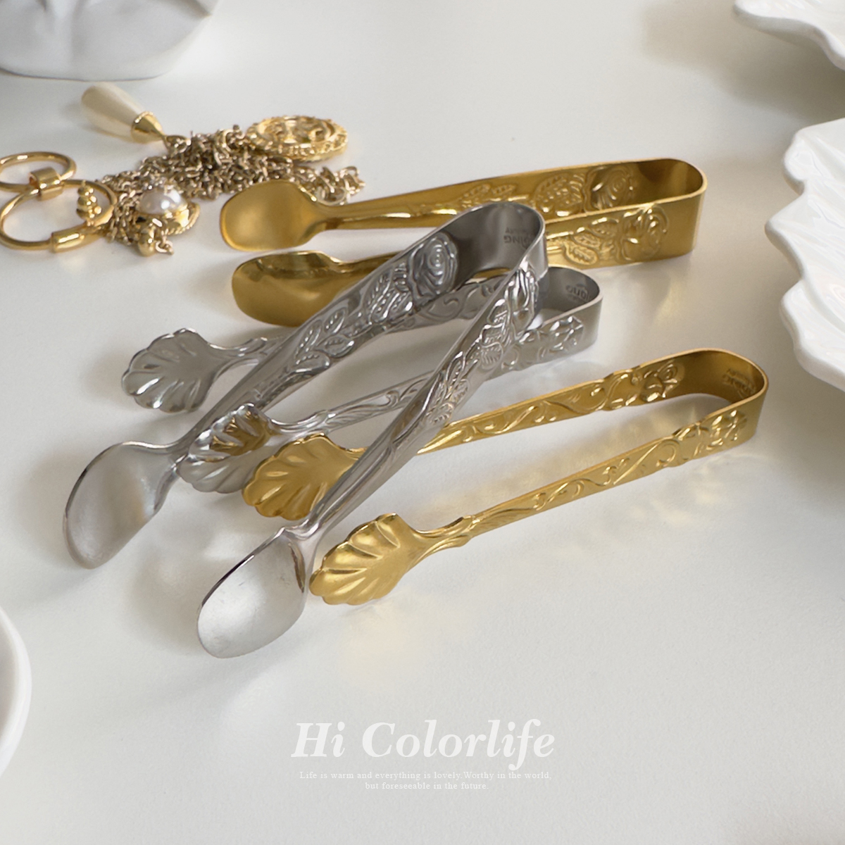 小号304不锈钢ins试吃夹喝彩生活