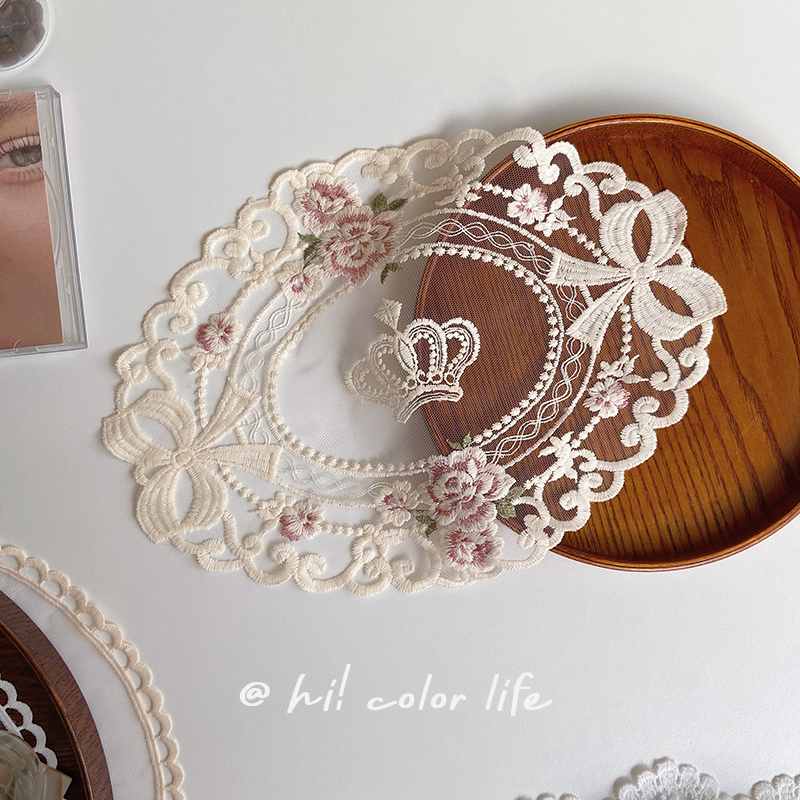 复古椭圆形托盘垫HiColorlife