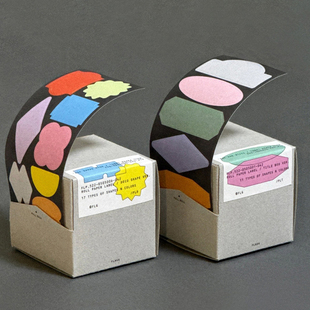 韩国flagg 可写字 手帐素材切模装饰贴纸胶带 纸卷标签贴拼贴