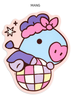 韩国monopoly BT21 可爱MANG SHOOKY 派对装饰PVC鼠标垫