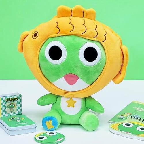 韩国keroro军曹毛绒安抚娃娃