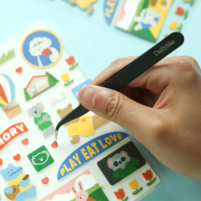 超尖手帐咕卡镊子韩国Dailylike