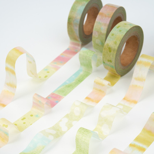 韩国ANALOGUE KEEPER ANA秋季冬季色卡手帐装饰胶带 拉条打底贴纸