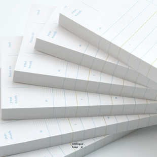 韩国ANALOGUE KEEPER每日计划周计划月计划目标跟踪 ANA手帐伴侣