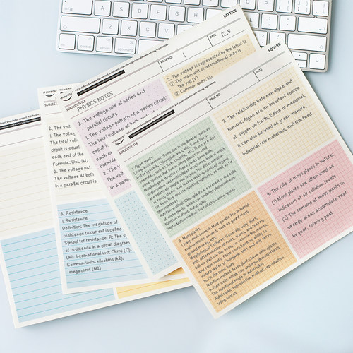 日本iPlaybox方形色块拍纸本