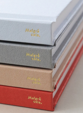 韩国Malgrecela 金字硬面6个月精装时间轴日程本周计划本Schedule