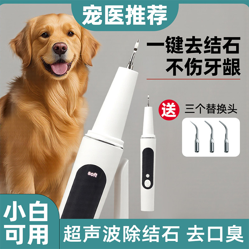 狗狗超声波洗牙器去除牙结石宠物宠物洁牙器猫咪口腔牙齿清洁口臭