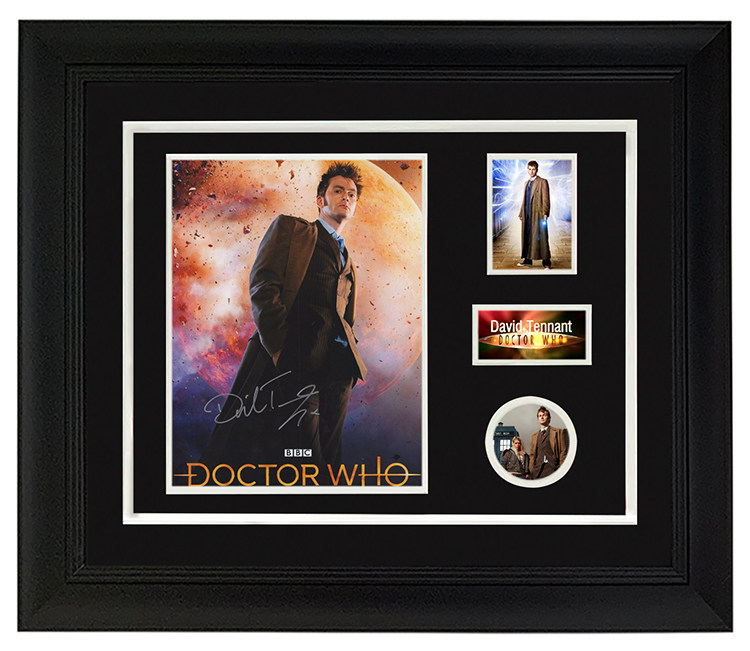 大卫田纳特 神秘博士 10th 第十任 亲笔签名照片 裱框含sa证书