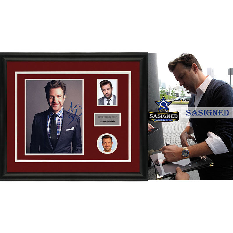 杰森 苏戴奇 亲笔签名照片裱框 含sa证书 sa proof