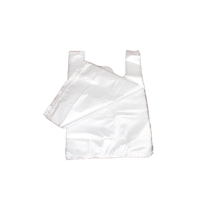加厚白色背心袋定制塑料袋透明食品袋外卖袋方便袋马夹购物袋包邮