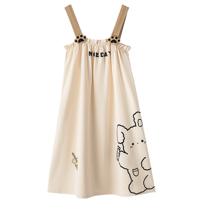吊带睡裙夏季纯棉性感家居服