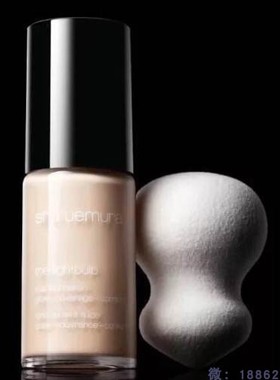 SHU UEMURA植村秀塑颜光感粉底液小灯泡光感粉底液葫芦美妆蛋粉扑