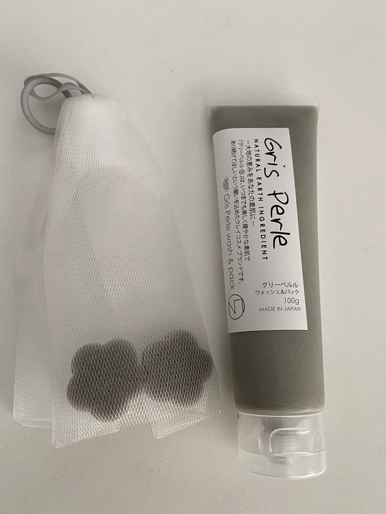 日本Gris Perle佩噜噜富山泥蒙脱土深层清洁洗面奶+泥膜两用100g 美容护肤/美体/精油 洁面 原图主图