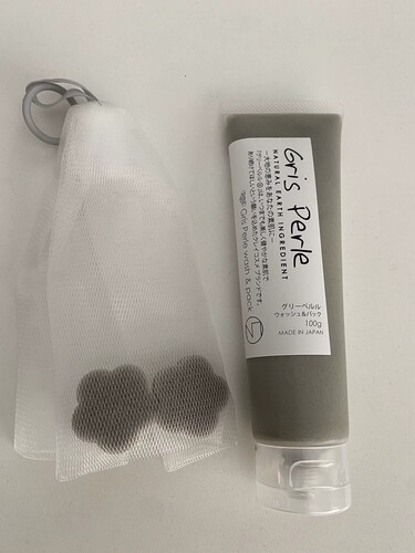 日本Gris Perle佩噜噜富山泥蒙脱土深层清洁洗面奶+泥膜两用100g