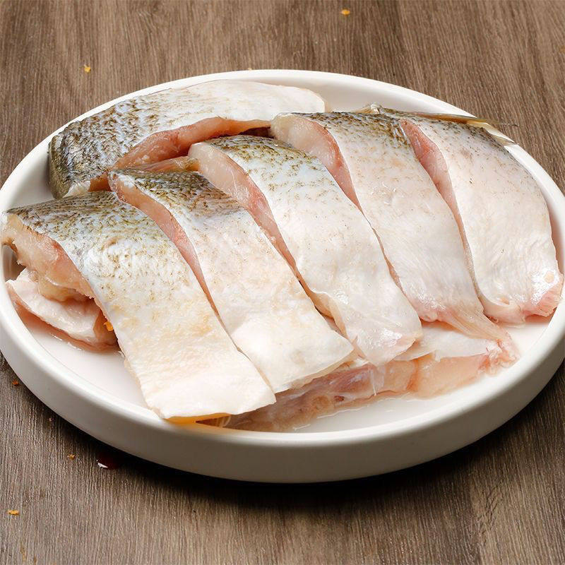 白鲢鱼块冷冻新鲜鱼块现杀现发 500克/袋 半成品饭店食堂餐饮商用