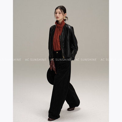 SUNSHINE原创设计秋季阔腿裤