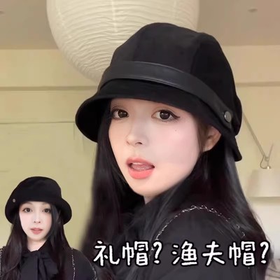 【多种戴法】2025新款帽子女秋冬