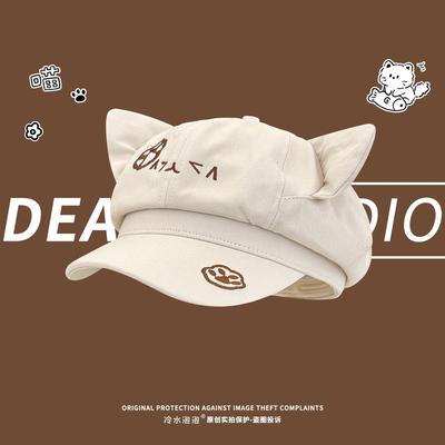 2025新款小猫耳朵帽子