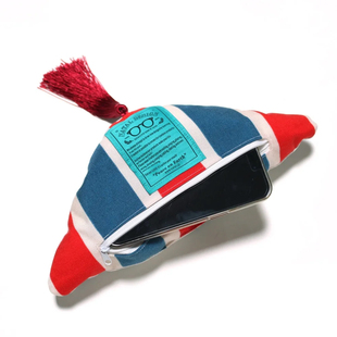 现货 cheap times 红白蓝ufo造型手机包零钱包小抱枕 nataldesign