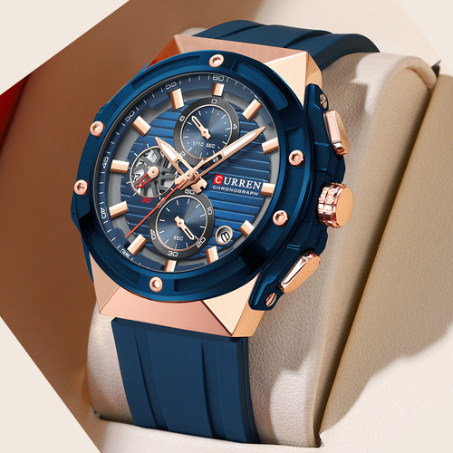 CURREN卡瑞恩运动休闲石英表8462