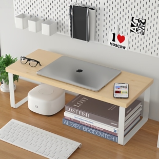 台式电脑增高架办公桌置物架显示器屏幕垫高底座宿舍桌上收纳架子