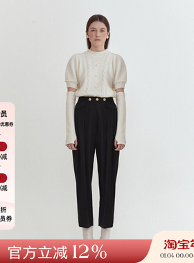 二折优惠现货授权seplady买手店ROMANCHIC22秋季新品袖套毛衣