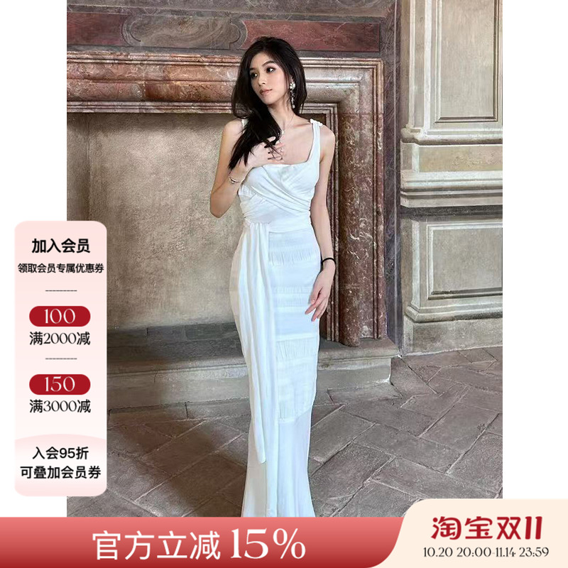 Tension Archive 多种穿法连衣裙修身连衣裙女高级感礼服