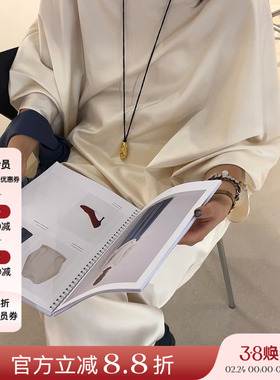 GIA STUDIOS 25SS春夏新品 白色缎面简约连衣裙女长款时尚