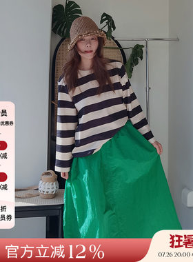 WHM针织布宽松圆领卫衣