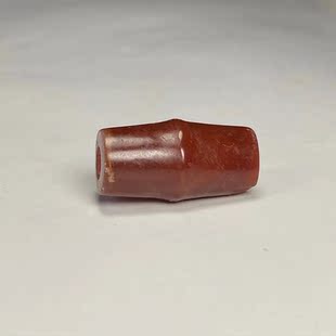 高古时期风格红玛瑙管珠珠子 配珠 锁骨链